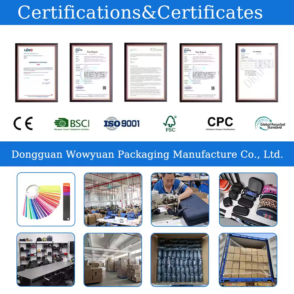 Manufacturer Sustainable Custom Fashion Shockproof Eva Zipper Carry Case Golf Travel Golf Glove Holder Bag