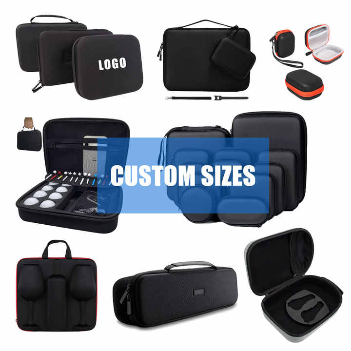 Customized Portable Storage Bag Eva Hard Shell Case Golf Glove Case Holder Protective Golf Tool Eva Travel Case for Ball Markers