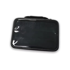 Hot Selling Custom Portable Eco-Friendly EVA Hard Shell Case Transparent PVC Tote Gift Bag for School Home