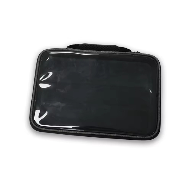 Hot Selling Custom Portable Eco-Friendly EVA Hard Shell Case Transparent PVC Tote Gift Bag for School Home