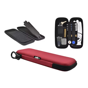 Fashion Eva Case Customized Logo Fully Protective Eva Golf Glove Case Zipper Storage Hard Eva Golf Case Accessories Pouch