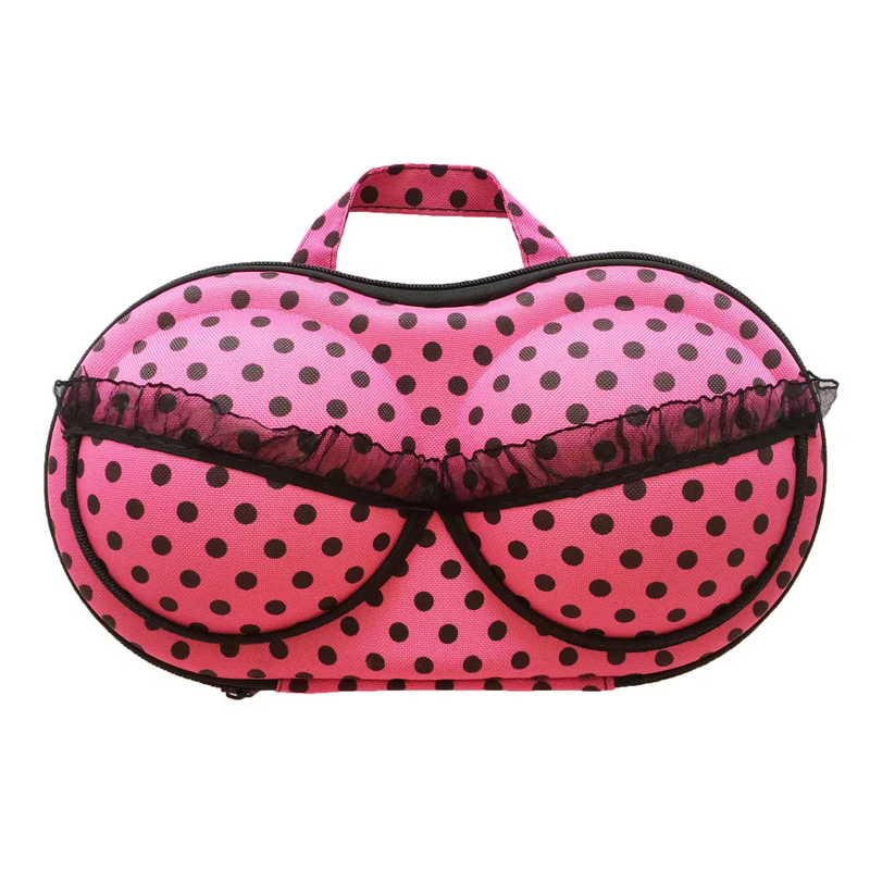 Custom Factory Fashionable Waterproof EVA Travel Storage Organizer Underwear Bra Lingerie Bag Convenient for On-The-Go