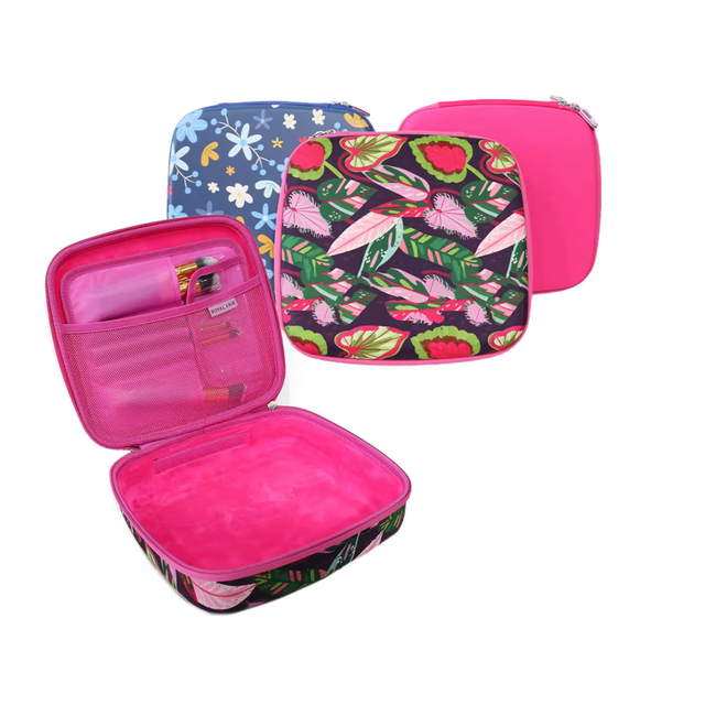 Factory Custom Convenient Eva Blood Glucose Monitor Case Big Capacity Hard Shell Waterproof Travel Nurse Medical Tool Carry Case