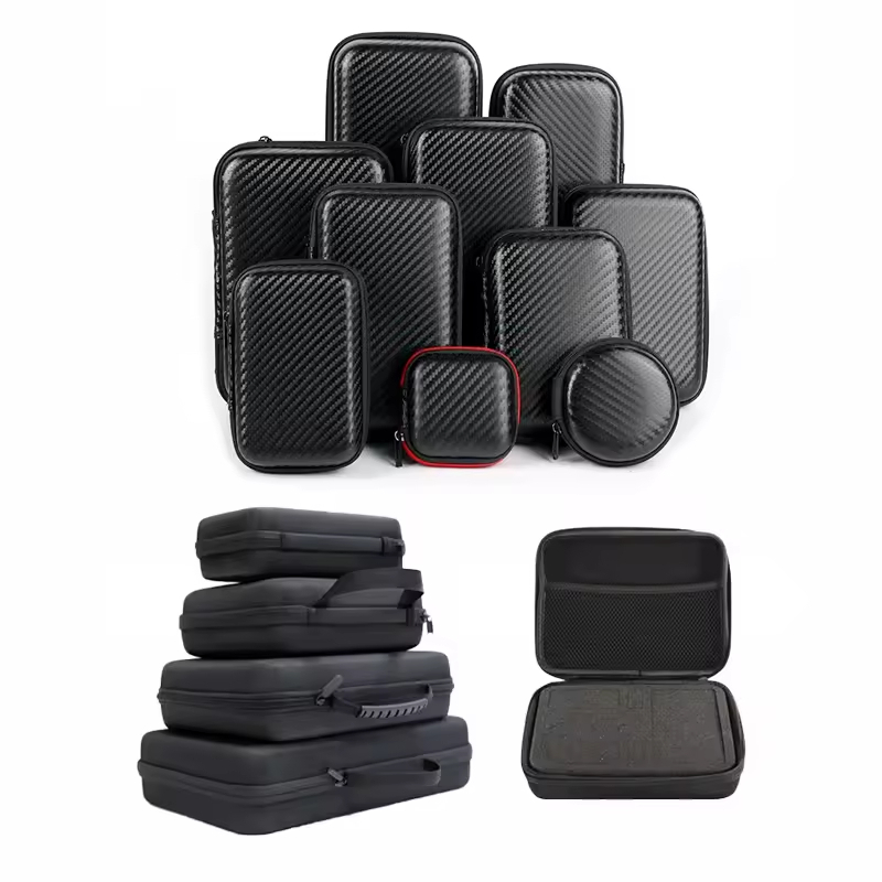 OEM ODM Factory New Fashion Custom Waterproof EVA Hard Shell Carrying Case Eva Zipper Bags Comfortable with Foam Outdoor Travel