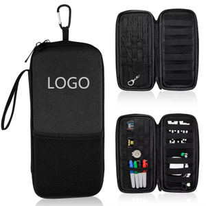 Waterproof Multi-compartment Eva Custom Golf Glove Holder Case Eva Travel Case for Tees Divots Marker Pens Golf Accessories