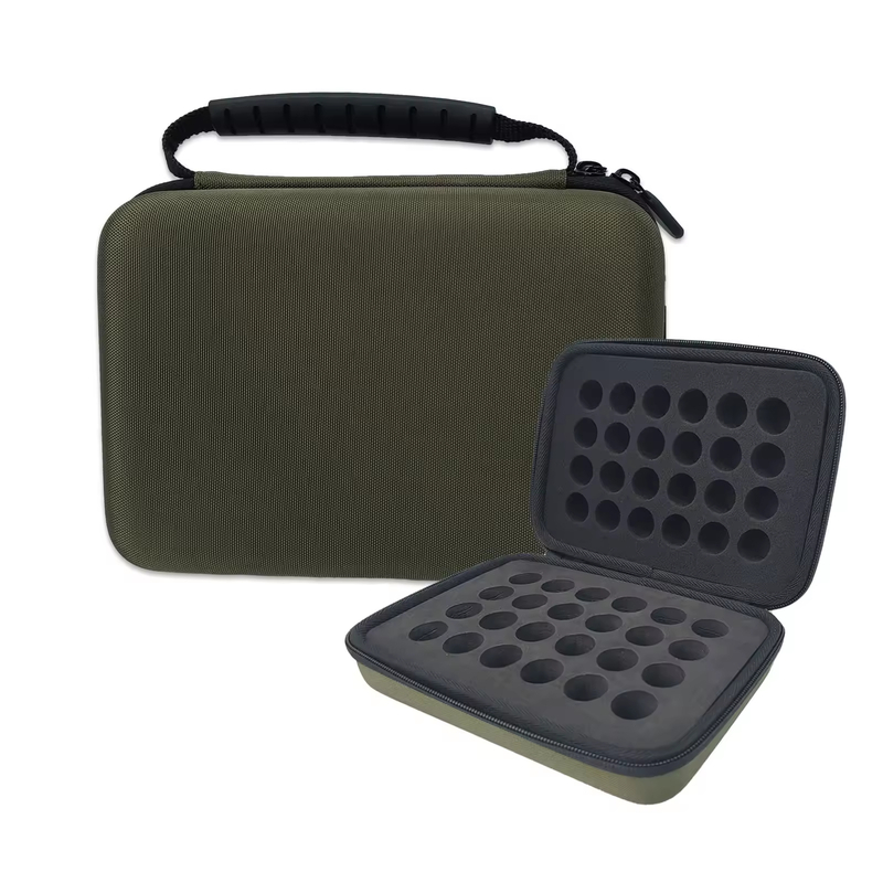 High End Customized Protective Portable Eva Beauty Medical Essential Oil Bottle Storage Box With Foam