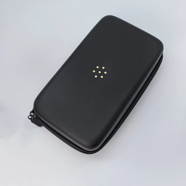 Classic Custom Logo High-end Waterproof Cooler Black PU Leather Eva Cover Case Eva Foam Pack Case for Tool Cable Accessories