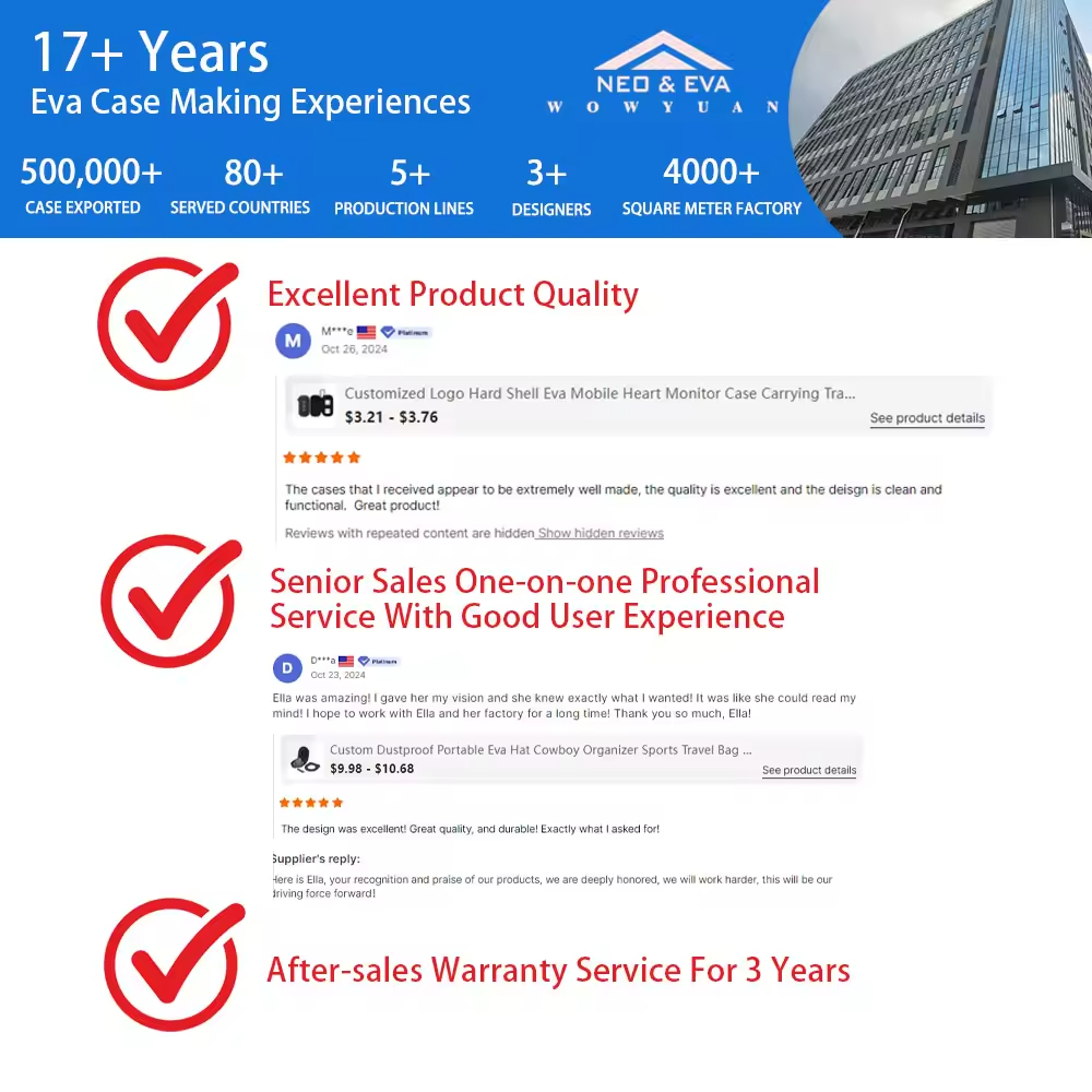 Manufacturer Sustainable Custom Fashion Shockproof Eva Zipper Carry Case Golf Travel Golf Glove Holder Bag