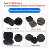Wholesale Universal Collapsible Hard Shell PC EVA Zipper Case Waterproof Zipper Bag Storage Glove Holder for Golf Tee Divot Tool