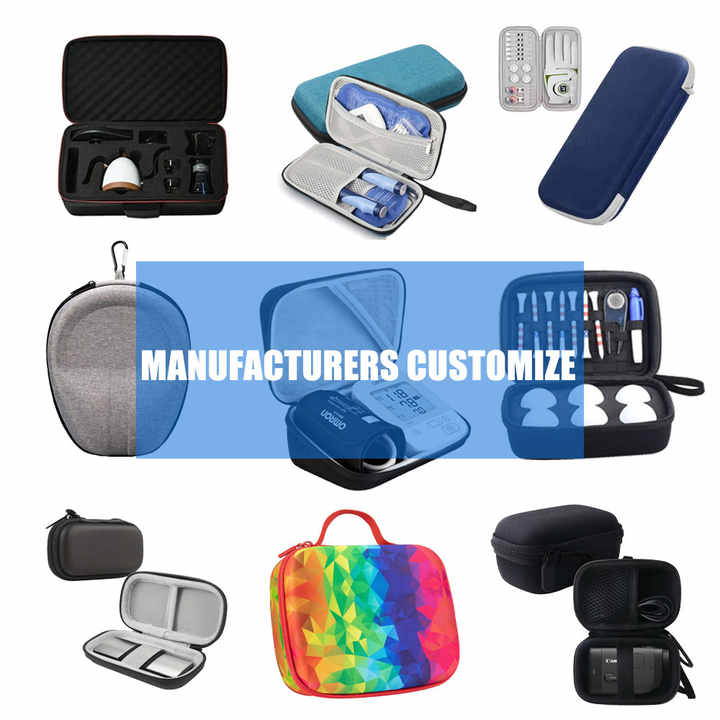 Waterproof Multi-compartment Eva Custom Golf Glove Holder Case Eva Travel Case for Tees Divots Marker Pens Golf Accessories